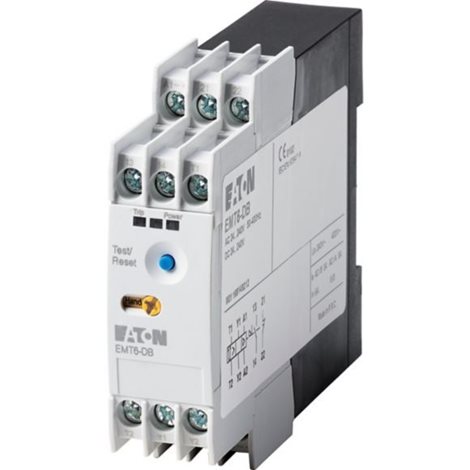 EMT6-DB(230V) Termistorová relé EMT6 pro PTC termistory, 230V AC, auto a man reset