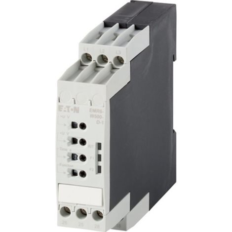 EMR6-W500-D-1 Relé pro kontrolu fází, Us=300-500V AC, volitelné meze Umin=300-380V Umax=42