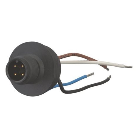 M12A Průchodkový konektor, Ue=250V, M12x1, 4-pól, A-kódování