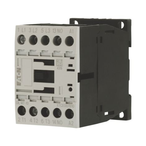 DILM7-10(220V50/60HZ) Výkonový stykač 7A/3kW AC-3, 22A AC-1, 1Z