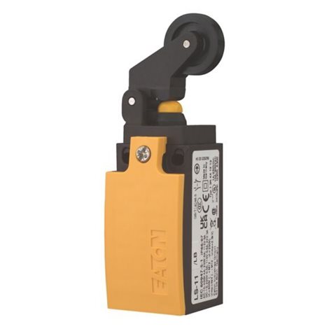 LS-11/LB Polohový spínač, plast, bezšroubové svorky, velká nájezdová páka, 1zap. 1vyp. kon