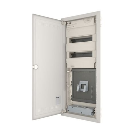 KLV-60HWS-W-HY24-F Rozvodnice KLV, do dutých stěn, WIFI dveře, šroub.svork, hybridní, řad 