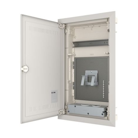KLV-36UPM-W-F Rozvodnice KLV, pod omítku, WIFI dveře, multimediální, řad 1+mont.deska, mod