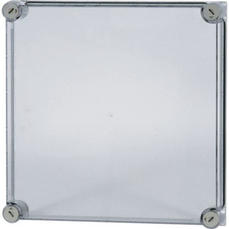 D150-CI44 Náhradní kryt pro CI skříňky průhledný, 375x375x150