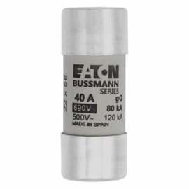 C22G40 Válcová pojistka GG 690V AC 40A C22(22,2x58mm)