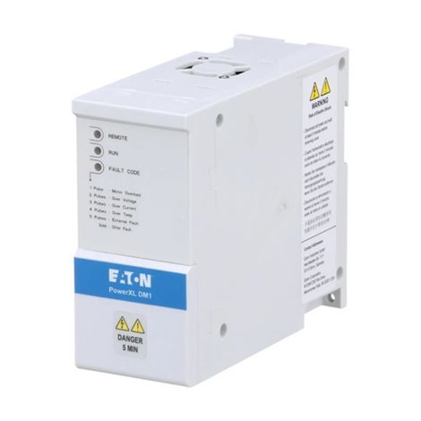 DM1-341D5EB-N20B-EM Frekvenční měnič 3x400/3x400VAC, Ph=0,55kW, Ih=1,5A, Pl=0,75kW, Il=2,2A