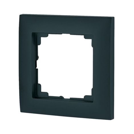 CRAZ-01/09 Rámeček Eaton 55x55, matný, Jet černá