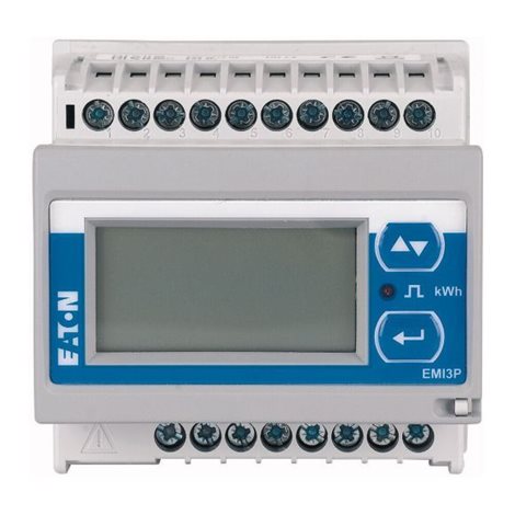 EMI3P-Y2C0 Elektroměr, 3-fázový, polopřímý x/5,x/1A měřící trafo, Class 1, Modbus RTU