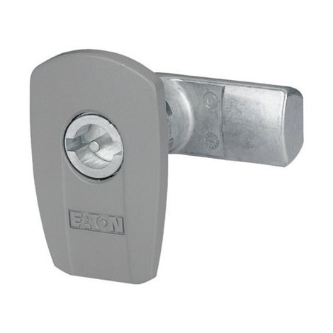 BPZ-LOCK/DBIT3 Zámek s klíčem Doppelbart (motýlek 3mm), šedý