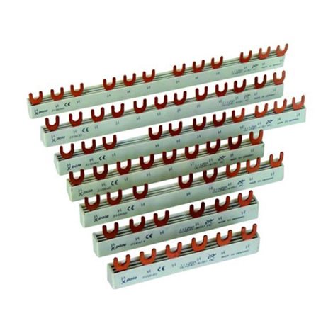 EVG-16/1PHAS/12MODUL Propojovací lišta 12x 1pól, In=80A, 16mm2