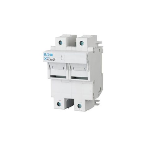 VLCE22-2P Pojistkový odpínač pro válcové pojistky C22 do 100A, 2-pól