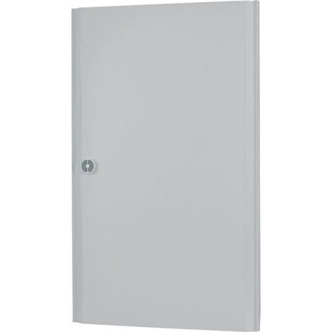 BP-DS-600/7-W Dveře plechové plné, otočný plast.zámek, IP30, bílá, ŠxV=600x760