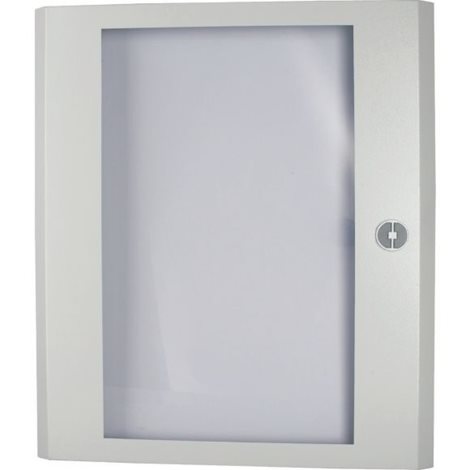 BP-DT-600/12 Dveře prosklené, otočný plast.zámek, IP30, šedá, ŠxV=600x1260
