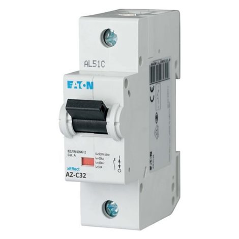 AZ-C32 Jistič AZ, char C, 1-pólový, In=32A, Icu=25kA (ČSN EN 60947-2)