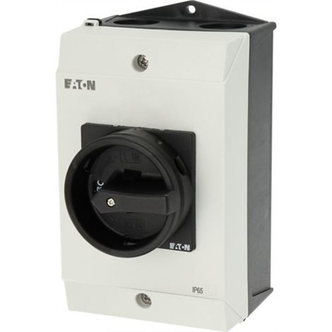 P1-25/I2H/MBS/SVB-SW/HI11 Hlavní vypínač, 3-pól+1z1v, 25A, se stínící montážní lištou