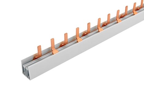 Prop. lišta S-2L-1000/16-1000 V DC, kolík (jazýček), 2pól., 76A 1