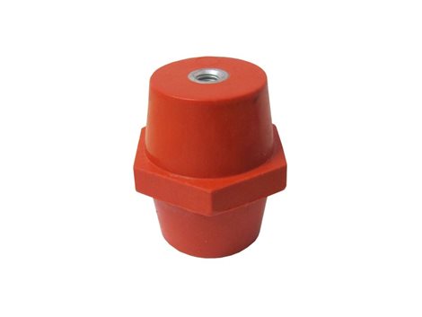 Podpěrný izolátor SI 1312315, výška 60mm, závit M8, klíč 50, U=1,5/1,8 kV AC/DC 2