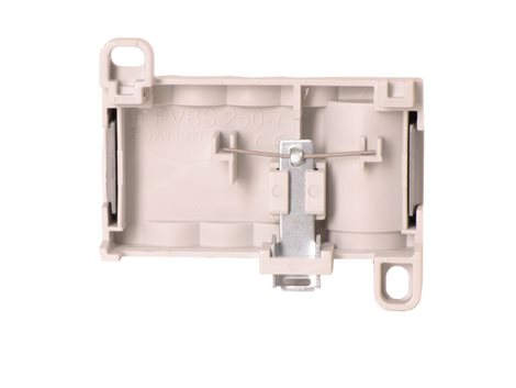 Blok pro rozdělení fází PVBS 250-7, 1pól., AL/CU, 250A, 690V, šedý, na DIN/panel 2