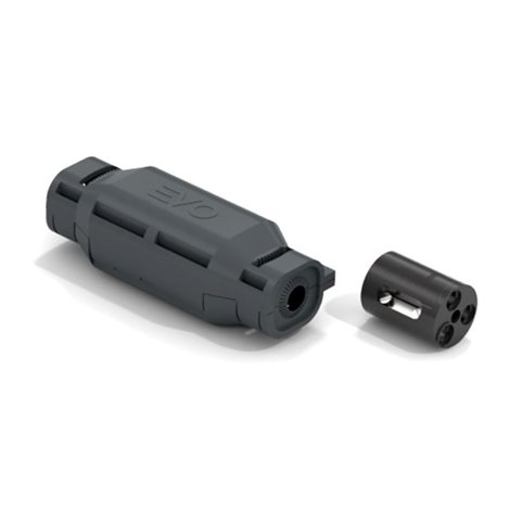 Spojka gelová EVO 01 se svork., 3x (0,75÷2,5mm2), IP68