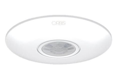 Pohybové čidlo ORBIS CIRCUMAT+, nastavení intenzity světla 3-2000 lux, proudové zatížení 6 A 1