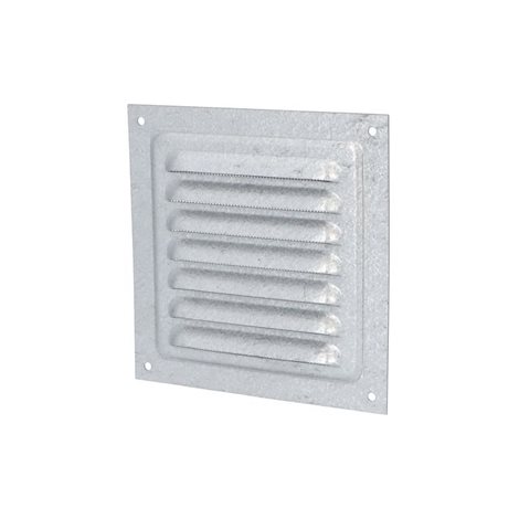 MVM 300s Zn - čtyřhranná pozinkovaná plechová mřížka, 300 x 300 mm.