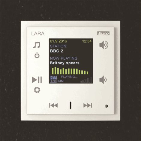 LARA-R/IS LARA Radio_šedá