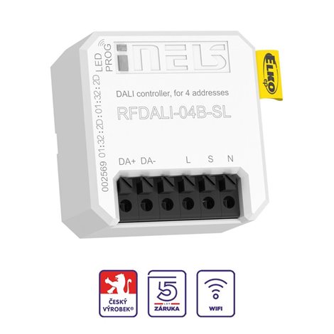 RFDALI-04B-SL Řídící prvek DALI, 4 adresy