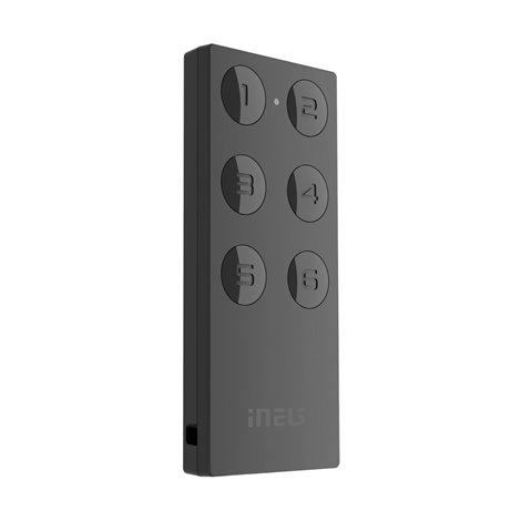RF KEY-60/B 6  ovladač-klíčenka (černá)