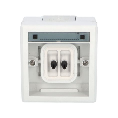 ATLAS 2K IP55 Přepínač křížový č.7, šedý 2