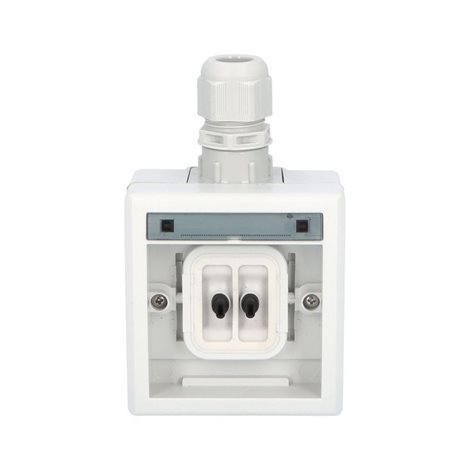 ATLAS 2K IP65 Spínač sériový č.5 s vývodkou M20, na povrch, šedý 1