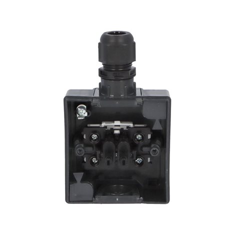 ATLAS 2K IP65 Spínač dvoupólový č.2 s vývodkou M20, na povrch, antracitový 2
