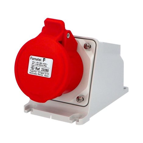 Zásuvka nástěnná 23390 IP54/400V/16A/4P 6h - SpeedPRO