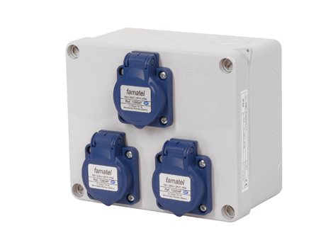 30651 Krabice 30651 IP54 3x zás.230V/16A/3p