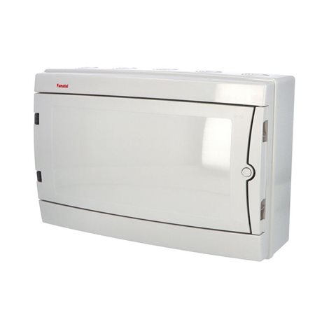 Rozvodnice Acqua 3918-TB IP65, 18mod., na omítku, neprůhl. dveře, 286x431x141mm