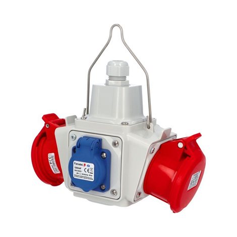 Zás. box závěsný PowerBOX pb400 IP44 2x230V, 2x400V/16/5