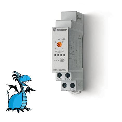 148182300000 Automat schoď., 1Z/16A, 230V AC, 2F, spíná N/L