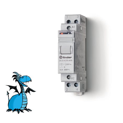 202382304000 Spínač imp. ovl., 1Z+1R/16A, 230V AC