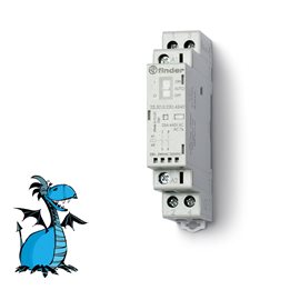 223202304340 Stykač inst., 2Z/25 A, 230 V AC/DC, AgSnO2, přep.
