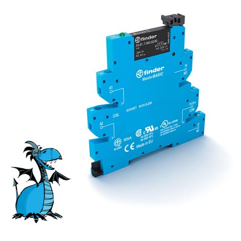 391082308240 MasterBASIC, 1Z/2A/240V AC, 230V AC, SSR