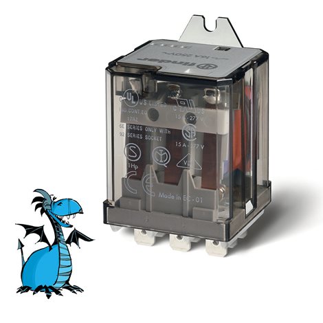 628382304300 Relé výk., FA250, 3Z/16A, 230V AC, > AgSnO2