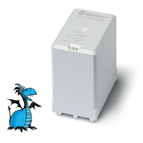 672390124300 Relé výk., PS, 3Z/50A, 12V DC, >3mm