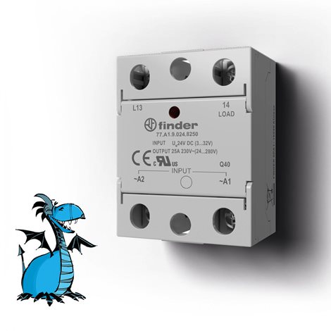 77A190248250 SSR, 1Z/25A, 24V DC, zc 24..280V AC