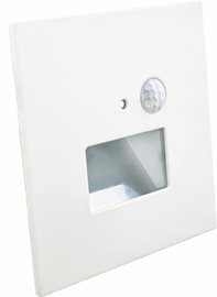 GXLL091v2 JACK PIR bílá(KU68) schodišťové svít.LED 1,5W, 120lm, WW-NW-CW, IP20, senzor PIR, hranaté