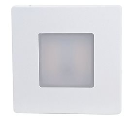 GXLL452 DECENTLY bílá(KU68) schodišťové svít.LED 1,7W, 160lm, WW-NW-CW, IP54, hranaté