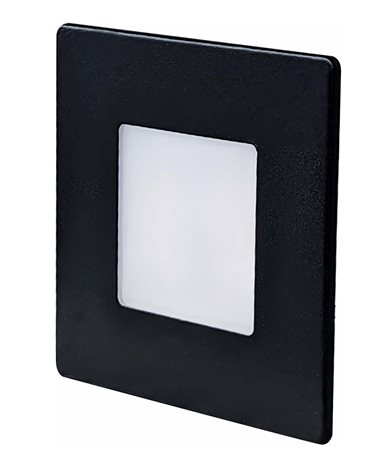 GXLL453 DECENTLY černá (KU68) schodišťové svít.LED 1,7W, 160lm, WW-NW-CW, IP54, hranaté 2