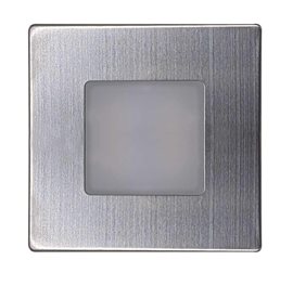GXLL454 DECENTLY nikl (KU68) schodišťové svít.LED 1,7W, 160lm, WW-NW-CW, IP54, hranaté