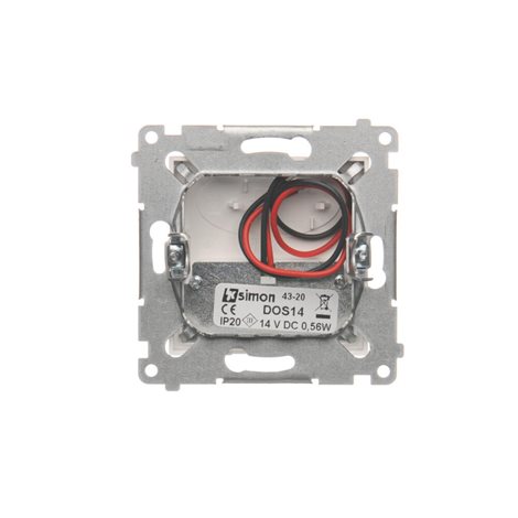 DOS14B.01/11 LED osvětlení (strojek s krytem) 14V, 0.4 W; 4200 K, bílá. *Je vyžadováno napájení 14V 4