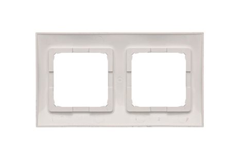 DR2/43 Rámeček 2-násobný Simon 54 Premium, IP20 / IP44; stříbrná matná metalizované  5