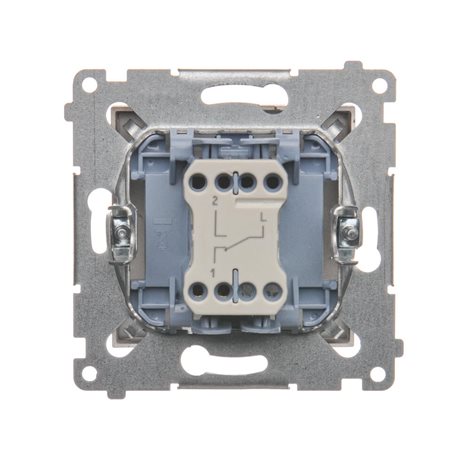 DW6.01/X/46 Přepínač střídavý, řazení 6, (strojek s krytem) 10AX, 250V~, bezšroubové svorky 4