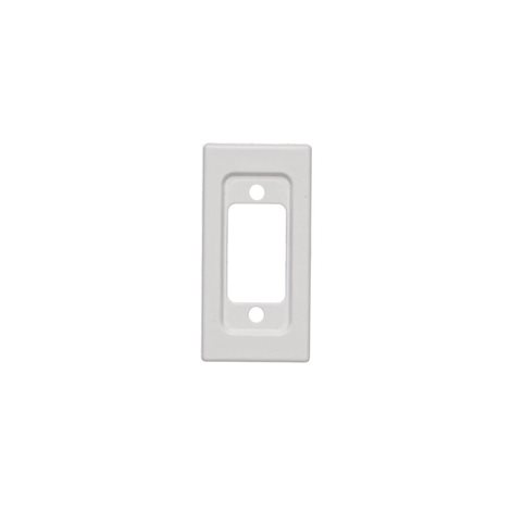 K100/9 Modul K45/2, prázdný, na konektor VGA D-Sub, 22,5 x 45 mm 4